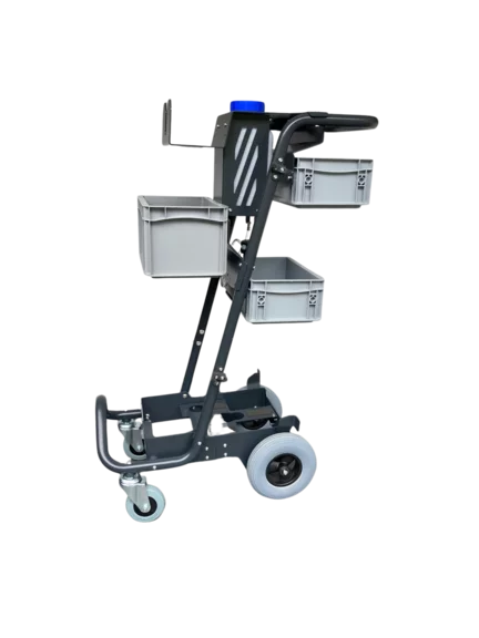 Gerätewagen "AIR GO", 3-Ltr.-Zusatztank, Luftreifen mit Feststellbremse, Halterungen für Zubehör, Treppentauglich, handlich und leicht
